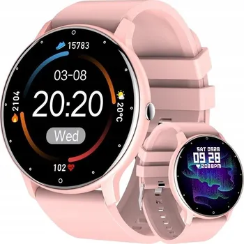 Hodinky Chytré Hodinky Gravity DÁMSKÉ MENU POLSKÉ PRESSURE SMS SPORTS růžové