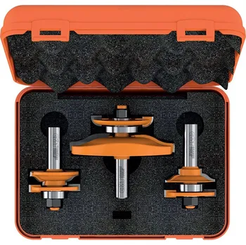 Příslušenství k frézce "CMT Sada fréz dvířková - 3ks profil C S=12 HW"