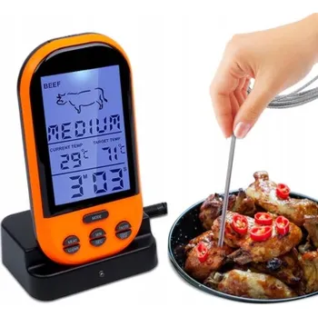 Kuchyňský teploměr Kuchyňský teploměr se sondou SAINI