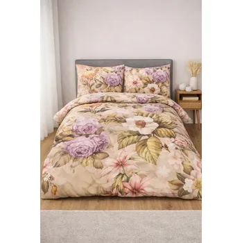 Povlečení Livarno Home Sada Povlečení 140 x 200 cm, Polštář 80 x 70 cm