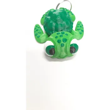 přívěsek na klíče želva petG Barva: Zeleno zelená, Velikost: Přívěsek malý