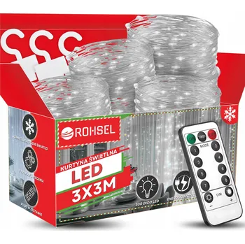 Vánoční dekorace Vánoční osvětlení na stromeček R2 pro vnitřní použití, 3 m, 201 - 300 světýlek