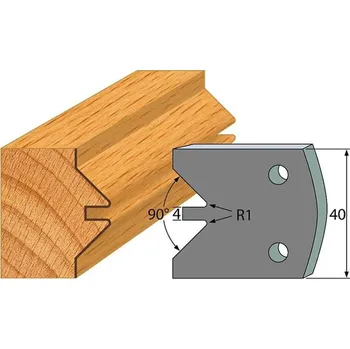 Fréza "IGM profil 071 - pár omezovačů 40x4mm SP"