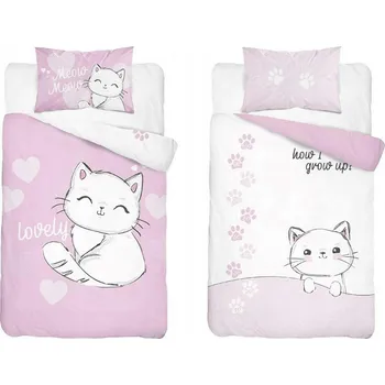 Povlečení Sada povlečení Detexpol 90 x 120 cm růžová