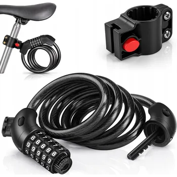 Zámek na kolo Zámek na kolo lankový Interlook BLC-566-BK