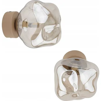 Nástěnné svítidlo Tk-Lighting LAVA SABIA NÁSTĚNNÁ LAMPA 1XG9 MALÁ béžová