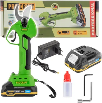 Nůžky na větve Aku nůžky na větve Procraft ES25Li