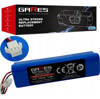 IP kamera Akumulátor Gares pro Roidmi Eve Plus 14,4 V 5,2 Ah