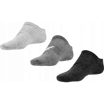 Dámské ponožky 4F KOTNÍKOVÉ PONOŽKY PONOŽKY SOD003 35-38 x 3 páry