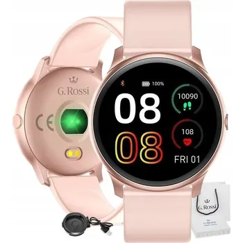 Hodinky CHYTRÉ HODINKY DÁMSKÉ HODINKY G. ROSSI POLSKÉ MENU TLAK SMS