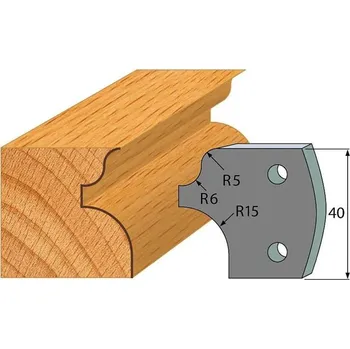 Fréza "IGM profil 011 - pár omezovačů 40x4mm SP"