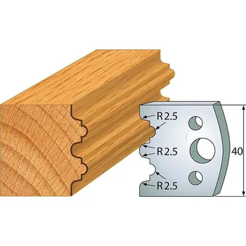 Příslušenství k frézce "IGM profil 108 - pár nožů 40x4mm SP"