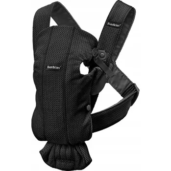 BABYBJÖRN Nosítko Mini Černé 3D Síťovina Pro Miminka