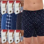 CORNETTE boxerky COMFORT volné šortky bavlna mega pohodlné 6 kusů 6 pak 5XL