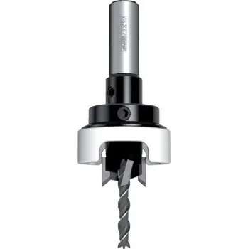 Příslušenství k vrtačce "CMT Vrták se záhlubníkem a stop dorazem - 90° D15 d5 S10"