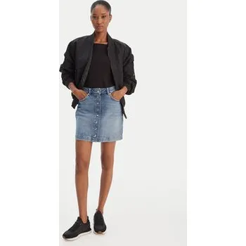 Dámská sukně HUGO Džínová sukně Gilvie 50553182 Modrá Regular Fit XL