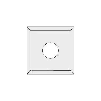"IGM N012 Žiletka tvrdokovová Z4 - 12x12x1,5 Dřevo+"