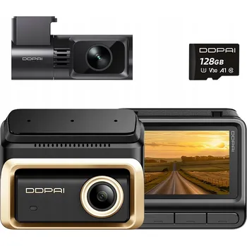 Kamera do auta AUTOKAMERA DDPAI Z90 Master 4K HDR PŘEDNÍ + ZADNÍ + 128GB