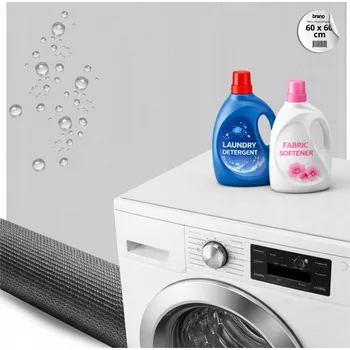 Obraz OCHRANNÁ PODLOŽKA POD PRAČKU A SUŠIČKU 60x60 PROTISKLUZOVÁ SUPER ABSORPČNÍ BÍLÁ