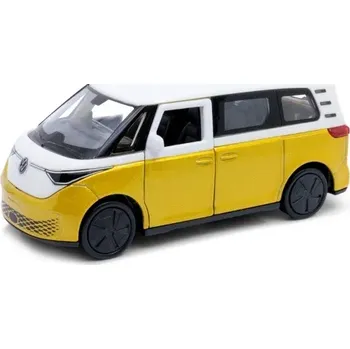 autíčko Welly Volkswagen ID Buzz 1:34 zelený s bílou střechou