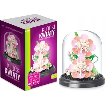 ostatní stavebnice Stavebnice Květiny Kamélie pod sklem, 226 dílků. ARTYK