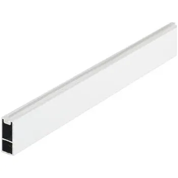 Nábytkové kování Šatní tyč Ninos hliník bílý mat