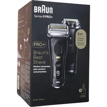 Holicí strojek Braun Series 9 Pro+ 9560cc Zastřihovač vousů Černý