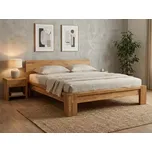 Dubová postel Montana Rustika Rozměr: 180x200
