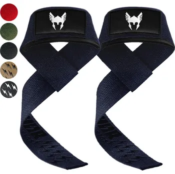 THOR ATHLETICS Vzpěračská bandáž extra úchop MODRÁ|ČERNÁ