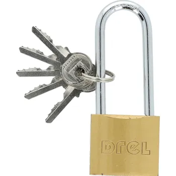 Visací zámek zámek visací 40mm prodloužený Ms 5kl.