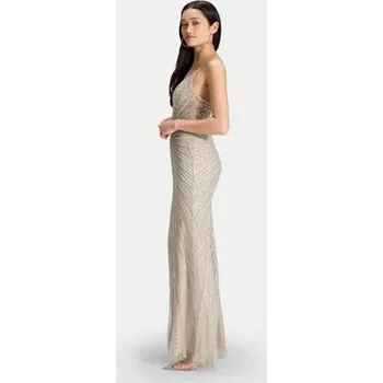 Dámské šaty Hey Kyla Večerní šaty 5AK024HK Stříbrná Regular Fit 40