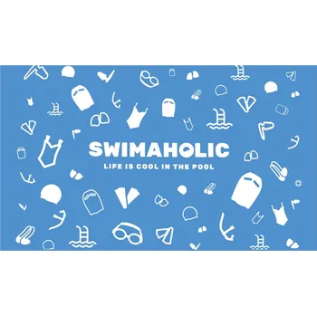 Ručník Ručník Swimaholic Swimming World Microfibre Towel Modrá