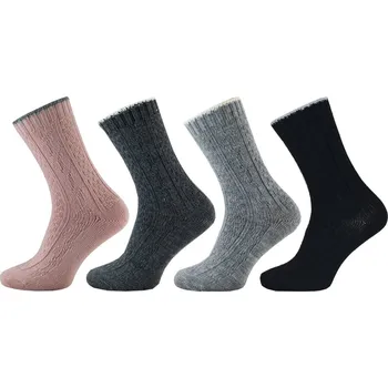Dámské ponožky Ponožky WINTER edition ŽEBRO 1230 šedá