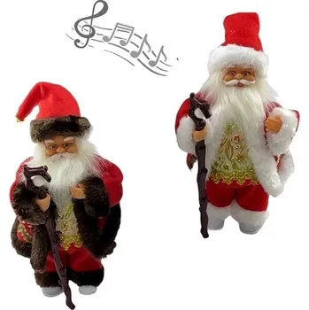 Vánoce Verk 7188 Zpívající a tančící Santa Claus 25 cm