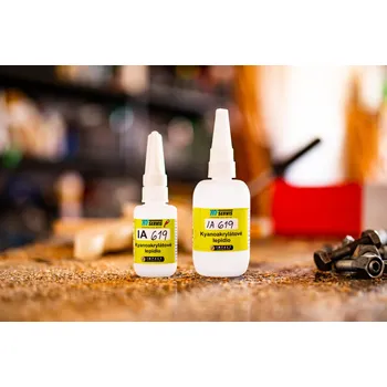 Průmyslové lepidlo IA 609 - Kyanoakrylátové lepidlo pro elastomery, gumu, viton 10 g