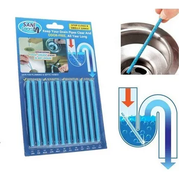 Čistič odpadu SANI STICKS Tyčinky na čistenie odtoku - sani sticks 12 ks