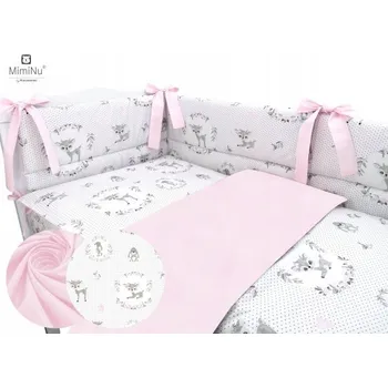 Povlečení COSING 4-dílná sada povlečení - KOLOUŠEK RŮŽOVÁ