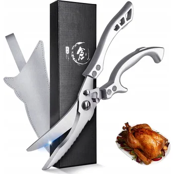 Kuchyňské nůžky TIVOLI Nůžky na drůbež TIVOLI, kuchyňské nůžky na drůbež 25.4 cm stříbrná