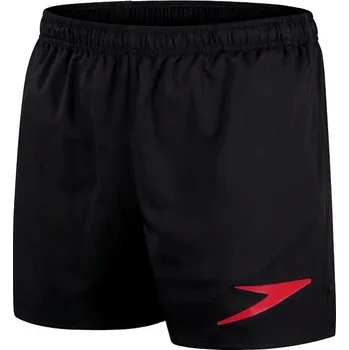 Pánské kraťasy Speedo Sport Logo 16 Watershort Black/Fed Red S - UK32