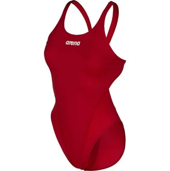 Dámská móda Dámské plavky Arena Swim Tech Solid Red/White S - UK32