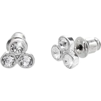 Módní doplněk JSB bijoux s.r.o. Náušnice puzety z bižuterní slitiny tři krystaly Swarovski Crystal