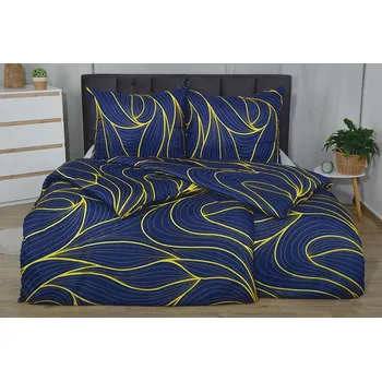 Povlečení Povlečení mikro BASIC 4dílné RIKITA modré