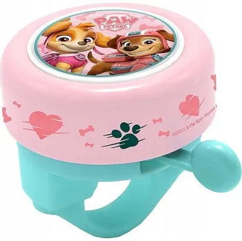 Zvonek na kolo ZVONEK NA KOLO RŮŽOVÝ Tlapková patrola Skye