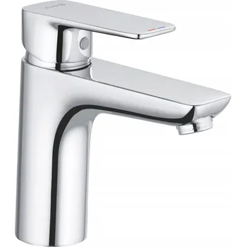 Vodovodní baterie Stojánková umyvadlová baterie Kludi Pure&Style stříbrná