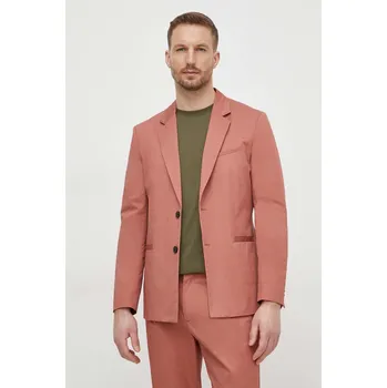 Dámské sako Bavlněné sako Sisley 2FBHSW01J růžová 30X, vel. 50