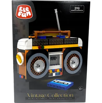 ostatní stavebnice Elefun Vintage Collection Retro magnetofon Stavebnice 295 dílů