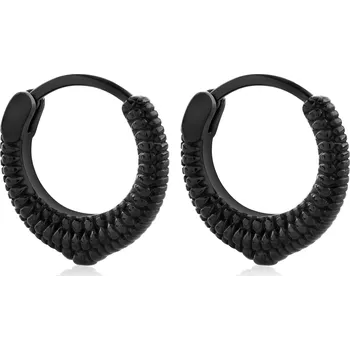 Náušnice Troli Pánské ocelové náušnice VABTGE033B + 2 měsíce na vrácení zboží