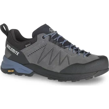 Pánské mokasíny Dolomite outdoorová obuv Crodarossa Leather GTX 2026 Šedá 9 UK Pánské