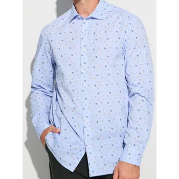 Sinsay - Vzorovaná košile - modrá - 121EV-05X - 121EV-05X-L
