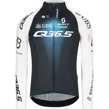 cyklistický dres Q36.5 Pánský cyklistický dres Gregarius Pro Cycling Team 2025 Zelená XL Pánské, Unisex